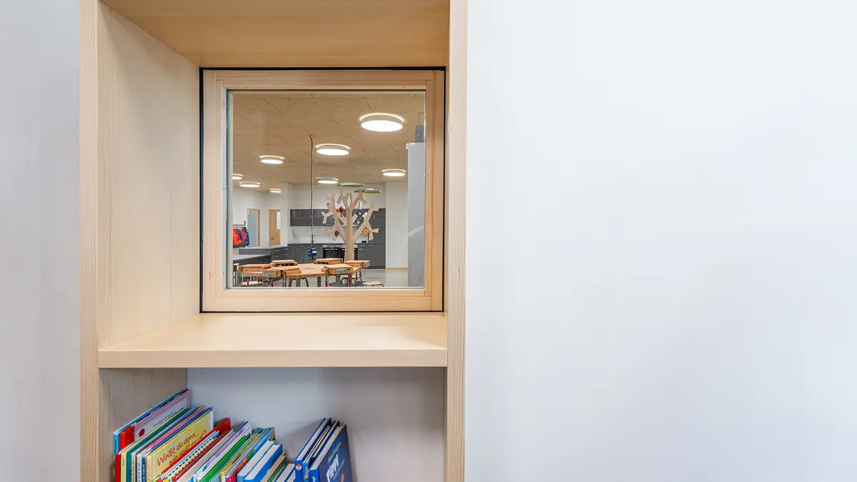 Klassenzimmer in der Grundschule Burlafingen