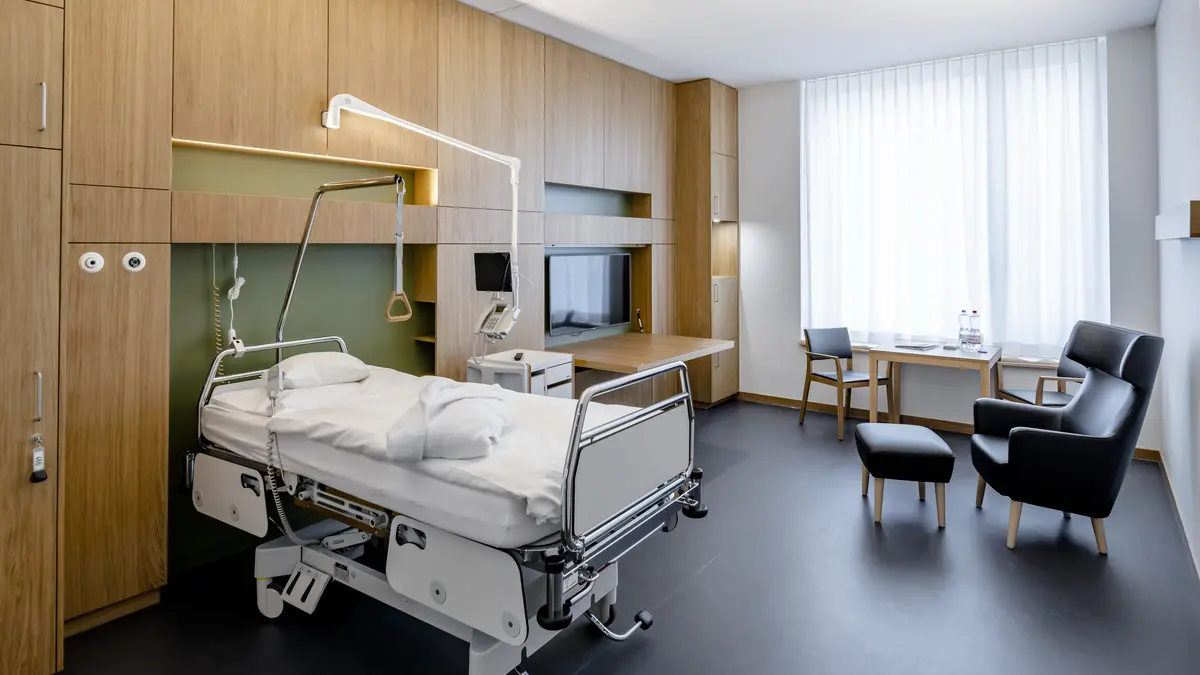 Projekte_Universitäre Altersmedizin_Felix Platter_Basel_Luxemburg_Patientenzimmer