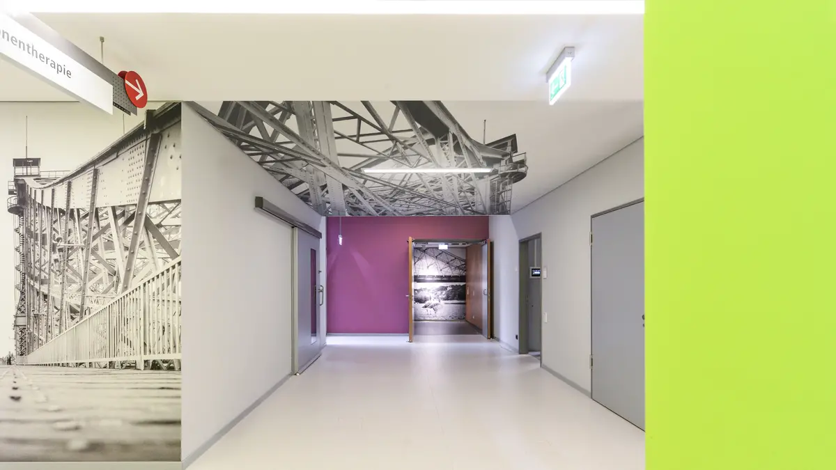 Neubau_Oncoray_Protonentherapiezentrum_Dresden_Flur