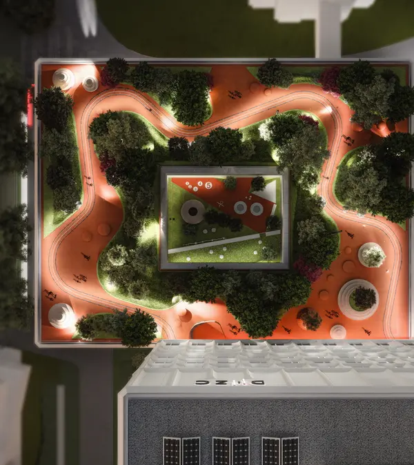 Projekte_Deutsches_Herzzentrum_der_Charité_DHZC_Berlin_Park_Dach_Gebaute Wertschätzung